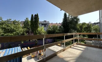 Ruhige Terrassenwohnung mit Blick in grünen Innenhof - Top 3 | Neubauprojekt "HAGEN8" | jetzt Rohbau besichtigen