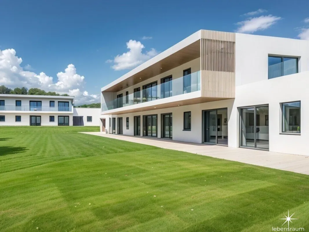 Modernes Wohnen in Pusarnitz. Wohnungen mit Grünfläche oder Panoramaterrasse. Neubau. - Bild 1