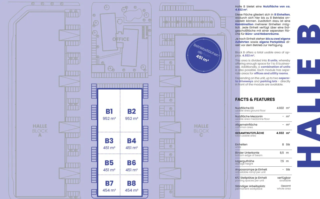 Ihr Standort für Produktion, Gewerbe, Lager oder Büro in Neusiedl am See  - ab 451 m² Nutzfläche - Bild 1