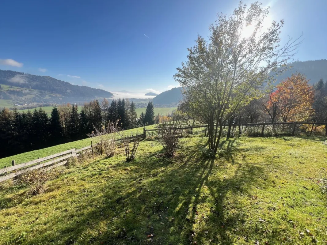 3 ha landw. Anwesen mit Panoramalage im Murtal - Bild 1