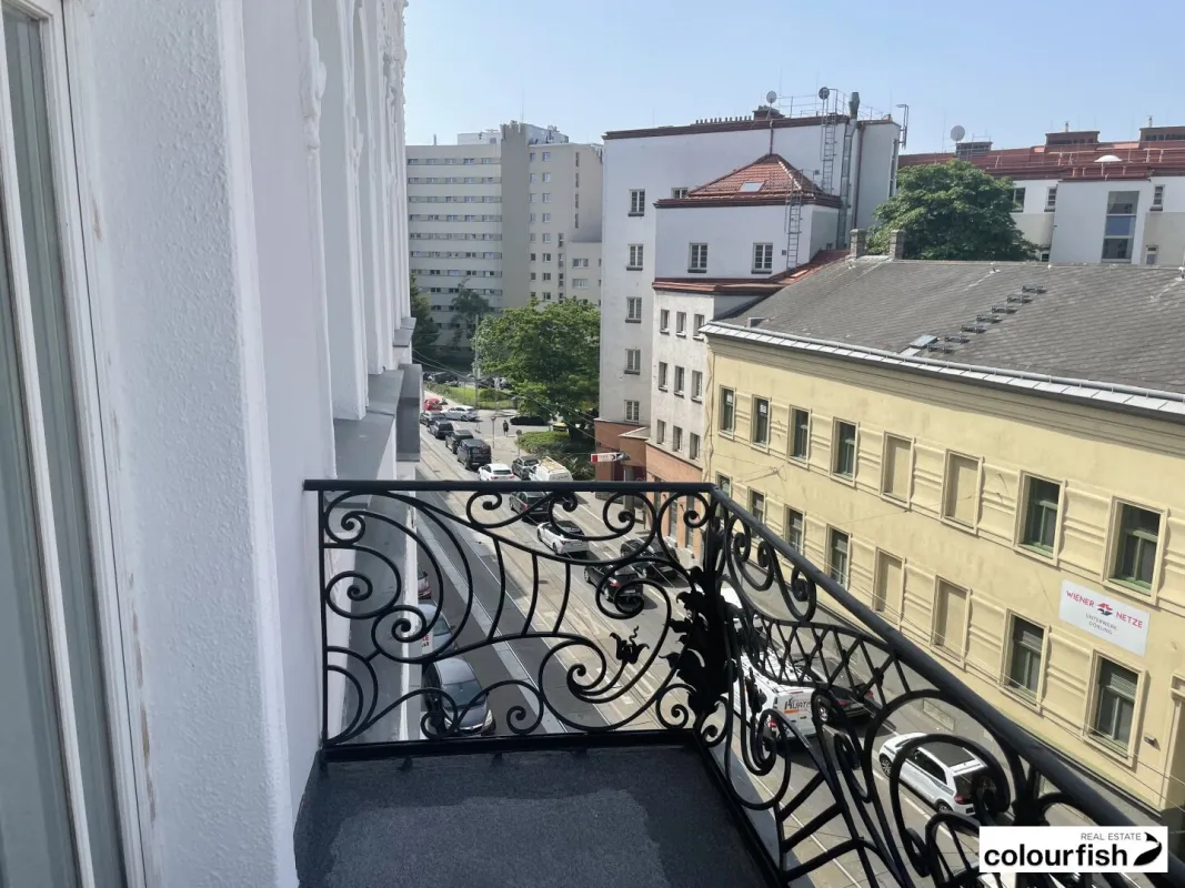 Altbaubüro mit Balkon - Bild 1