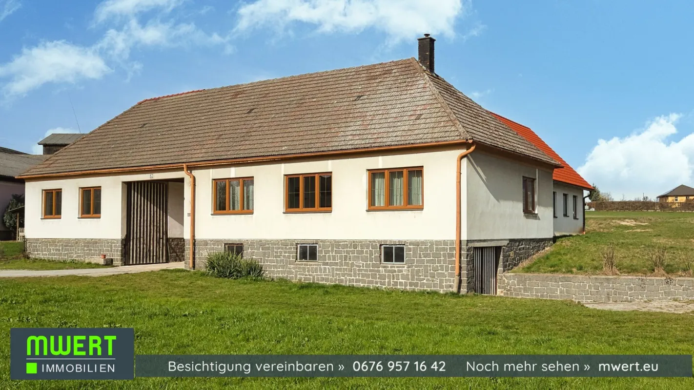 Einfamilienhaus mit großem Grund und Nebengebäuden - Bild 1