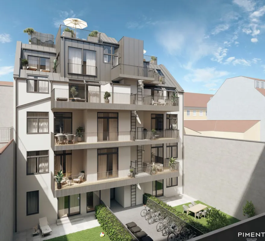 BISCHOFFGASSE 11 - 4-Zimmer Wohnung mit Balkon im Dachgeschoss! - Bild 1