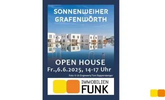 Mein Haus am See. Sonnenweiher Grafenwörth. Open House am Fr.,6.6., 14 bis 17 Uhr. Am Werd 33.