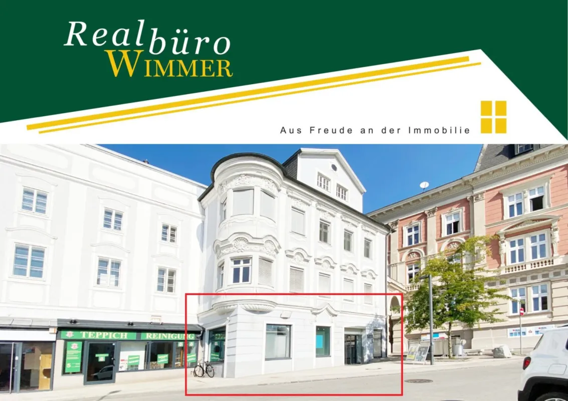 Büro / Ordination / Geschäft - Vielfältig nutzbare Räumlichkeiten mit Innenhof - Bild 1