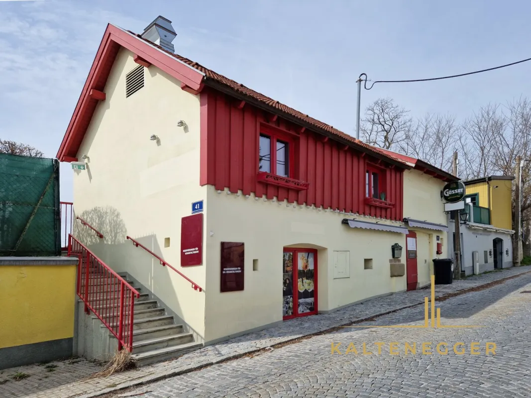 MIETFREI bis März - Lokalität mit Blick über Wien in beliebter Kellergasse - Bild 1