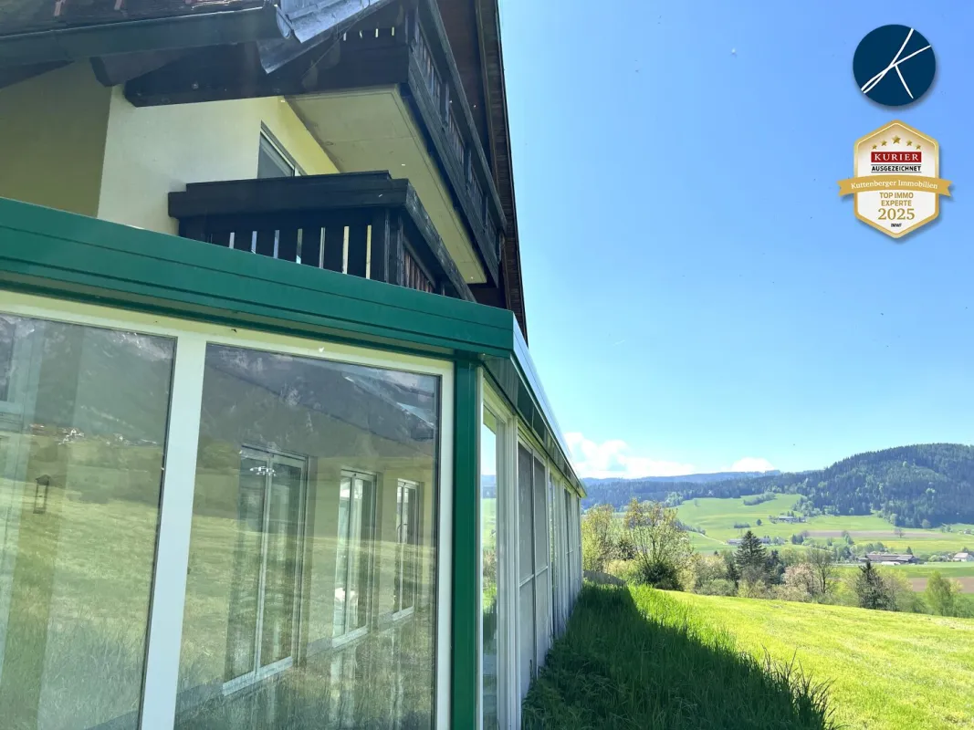 Großzügiges Landhaus in herrlicher Grünruhelage! Feriendomizil mit viel Platz zum Wohnen, Arbeiten und Entspannen! - Bild 1