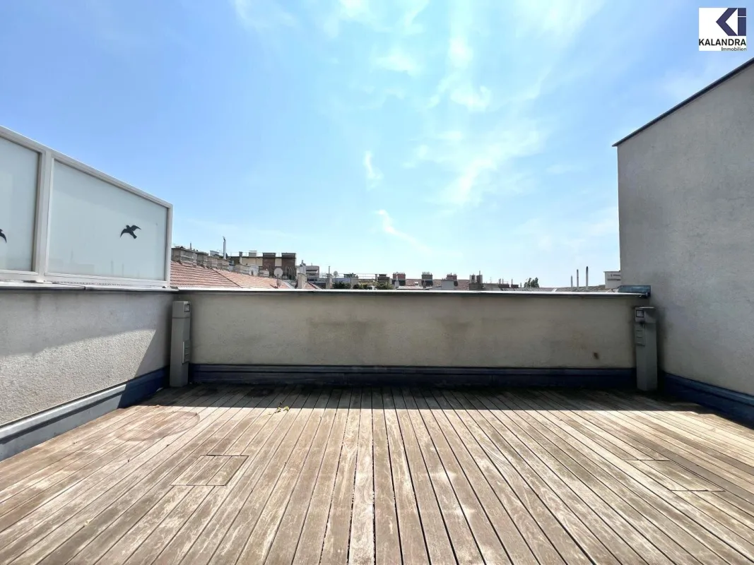 360 TOUR - PENTHOUSE mit TERRASSE im PRATERCOTTAGE - Bild 1