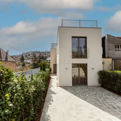 Lichtdurchflutete Architektenvilla mit Fernblick am Fuße des Wolfersbergs - Bild 2