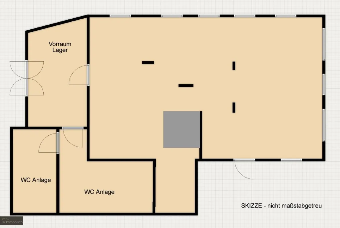 Zentral gelegene Geschäftsfläche zur individuellen Anpassung - Bild 1
