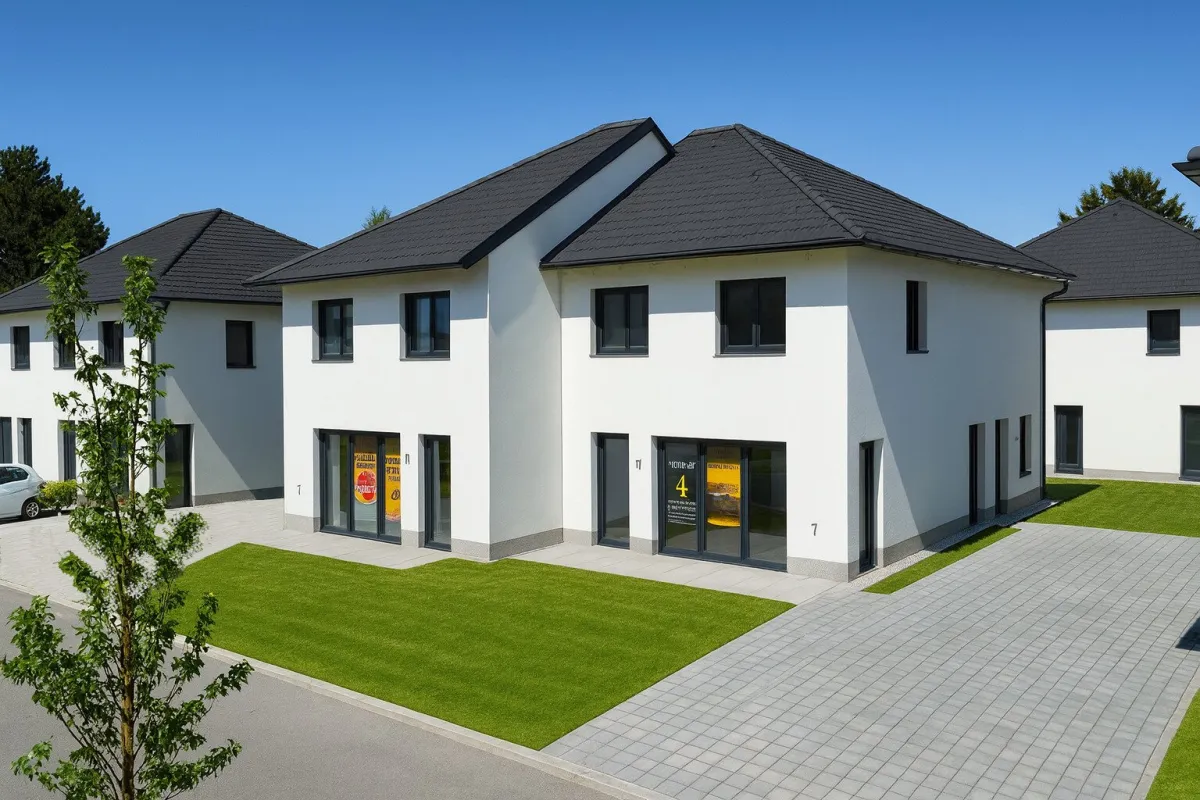 Moderne Doppelhaushälften in Ebenfurth – Ruhige Grünlage nahe Wien - Bild 1