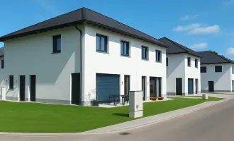 Moderne Doppelhaushälften in Ebenfurth – Ruhige Grünlage nahe Wien