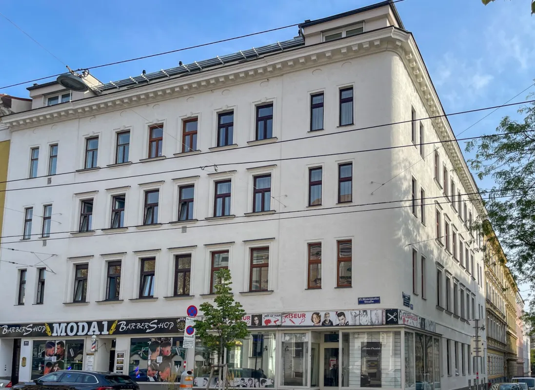 Unbefristet vermietetes Geschäftslokal in revitalisiertem Zinshaus an der Hütteldorferstrasse zu verkaufen! - Bild 1