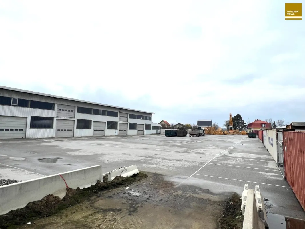 FREIFLÄCHEN optional mit Lagerhalle(n) und Bürofläche - Bruck an der Leitha zu vermieten! - Bild 1