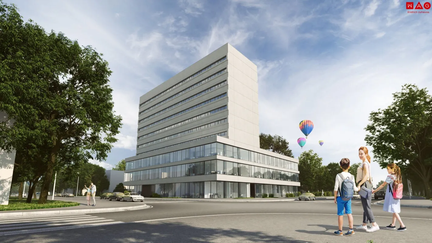 Sicherer heller Tiefgaragenstellplatz MIT E-LADESTATION, direkt neben dem Forum OED und ÄRZTEZENTRUM OED im Haus WAG - Bild 1