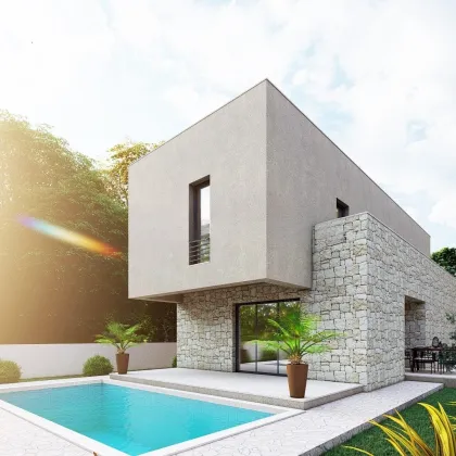 HRV - Nur 500 Meter vom Meer entfernt, Exklusives Steinhaus mit Pool nahe Zadar zu verkaufen - Bild 3