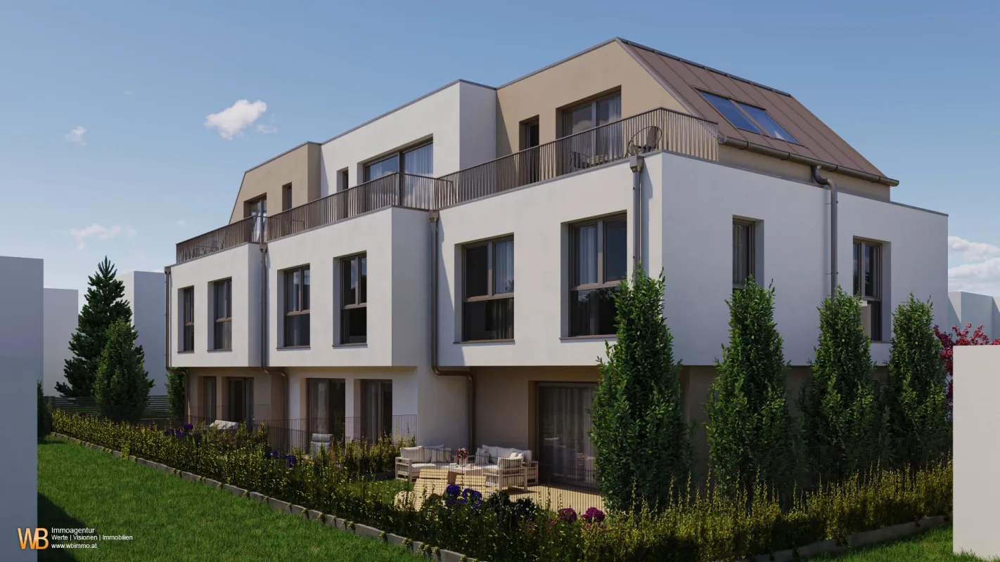Schlüsselfertig! Top modernes Mittelreihenhaus auf Eigengrund  in bester Lage beim Schillerwasser! Deckenkühlung, Photovoltaik und Smart Home System inklusive! - Bild 1