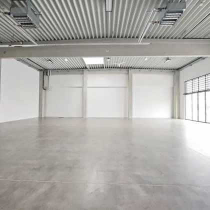 Moderne Halle mit ca. 300m² & Holzriegelfassade | Werkstatt, Lager oder Verkauf möglich | Repräsentativer Firmensitz im innovativen Gewerbepark! - Bild 2