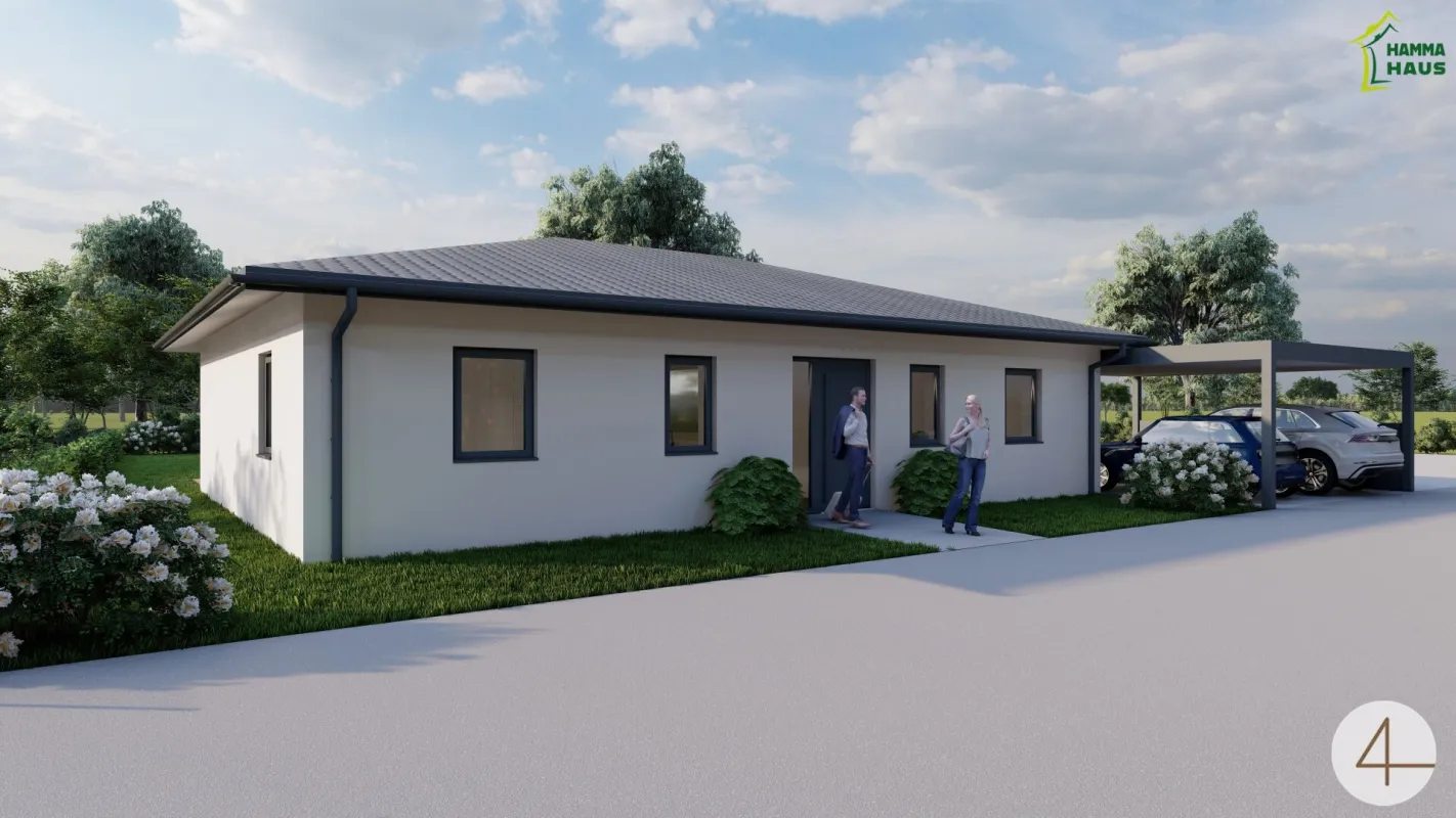 Niedrigenergie-Bungalow - individuell planbar - Lehm für Ihre Wohngesundheit - Bild 1