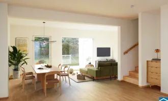 Rentable Ausblicke: Reihenhäuser mit Gärten und Terrassen in der Josefstadt