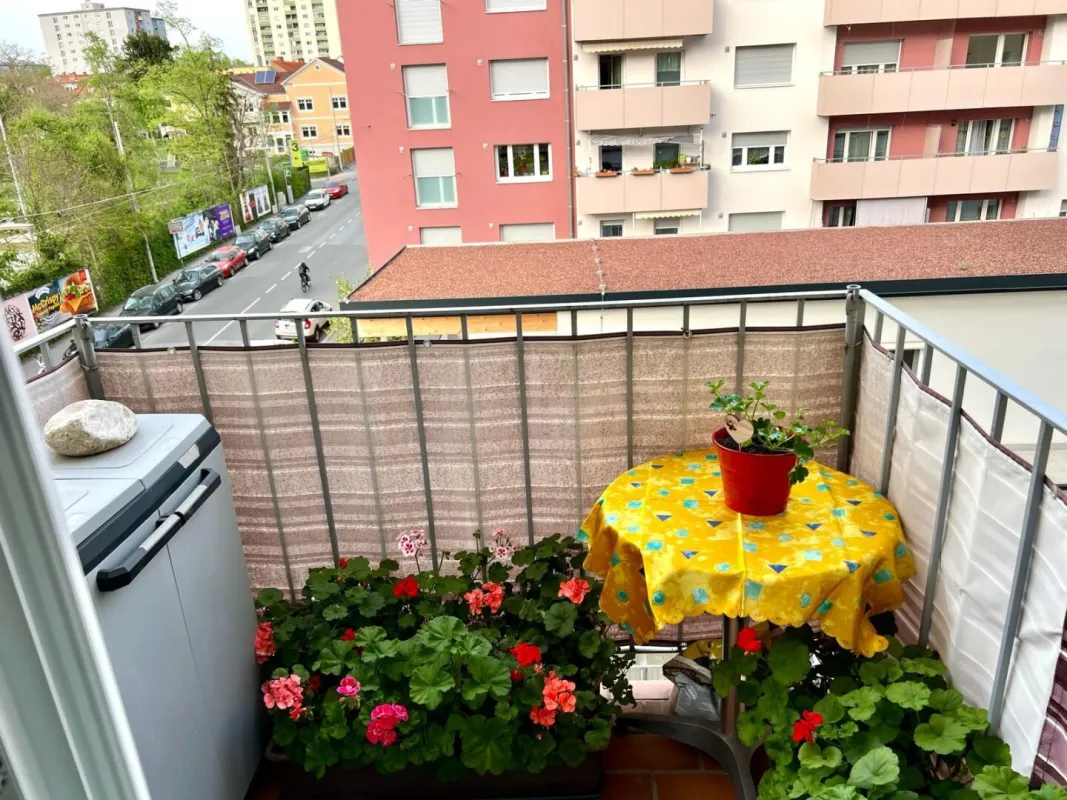 Zentral gelegene 3 Zimmer-Wohnung in der Nähe Messe-Graz! Für 2er WG -geeignet! - Bild 1