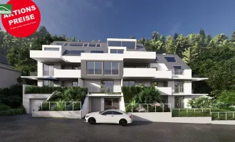 24 Monate MIETGARANTIE. Penthouse auf 2 Etagen. amBergblick19 - Wald | Berg | Fluss, Top 10-12