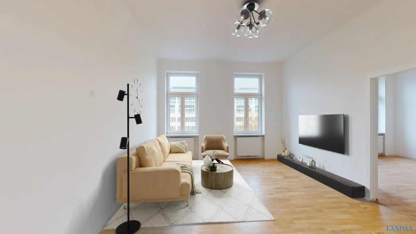 Altbaujuwel! Erstbezug! helle und gemütliche Wohnung Nähe Praterstern - Bild 1