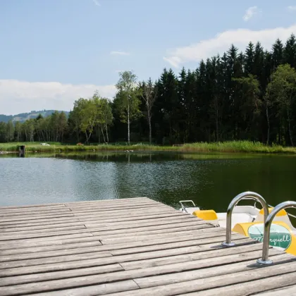 60 m² FERIENWOHNUNG MIT PRIVATTEICH! EINZIGARTIGES PROJEKT IM NATURPARADIES LÄNGSEE! NUR NOCH DIESE WOHNUNG VERFÜGBAR! - Bild 3
