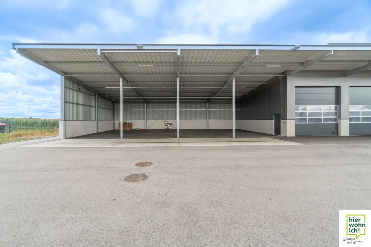 Überdachter Stellplatz für LKW, Wohnwagen, Auto, Boot, Oldtimer etc. - Bild 1