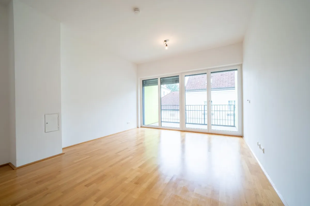 Moderne 2-Zimmer-Wohnung mit Loggia in Pöchlarn (Kaufoption) - Bild 1