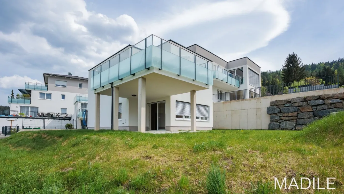 Finkenstein - Auenweg: Gartenwohnung Nähe Faaker See (Bezugsfertig, Neubau) - Bild 1