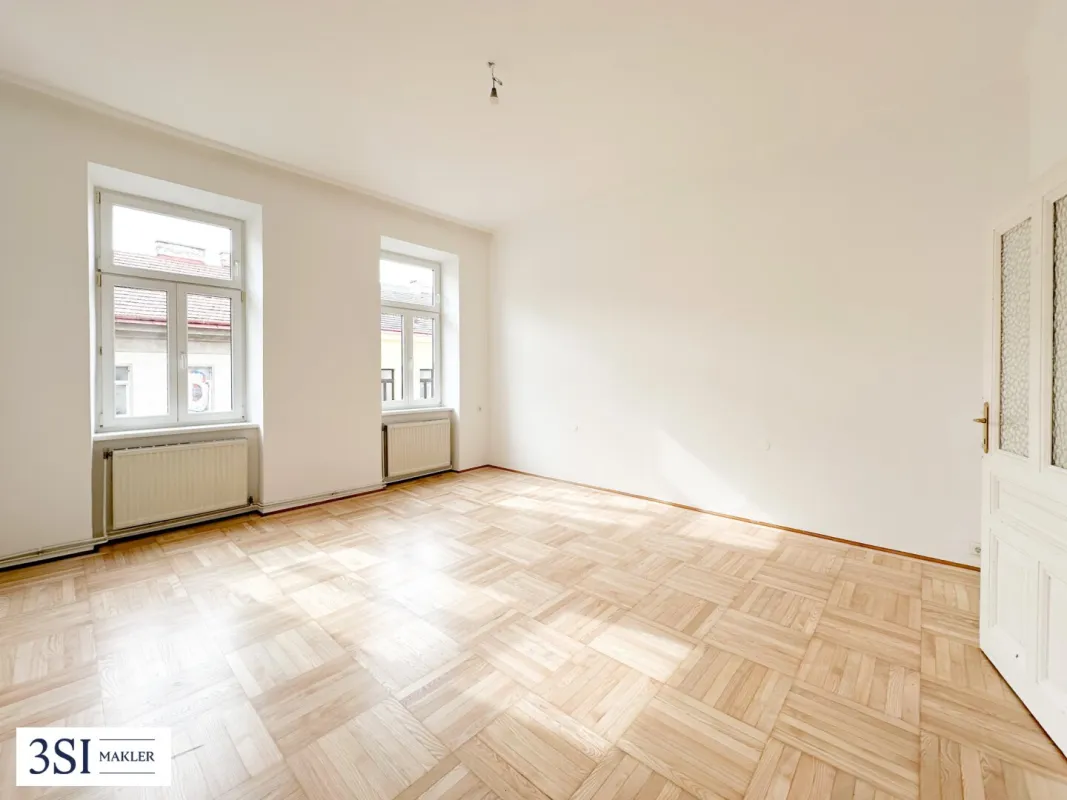Altbauwohnung mit Potenzial - Teilsanierte 3-Zimmer-Wohnung - mit Top-Anbindung im 10. Bezirk - Bild 1