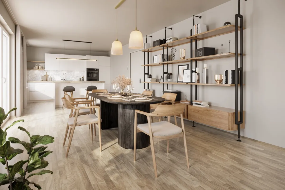 „Village im Dritten – PARK HOMES“ Provisionsfreie 3-Zimmer Eigentumswohnung (Erstbezug!) Top 56 - Bild 1