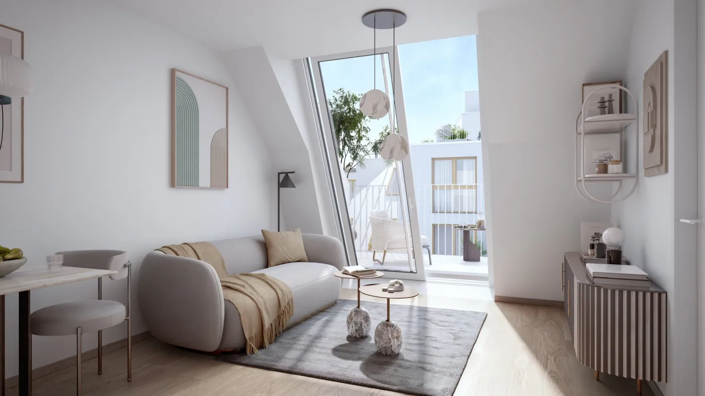 THE TEMPTATION - Vorsorgewohnung - 2-Zimmer-Wohnung mit herrlicher Freifläche - Idealer Grundriss - Bild 1