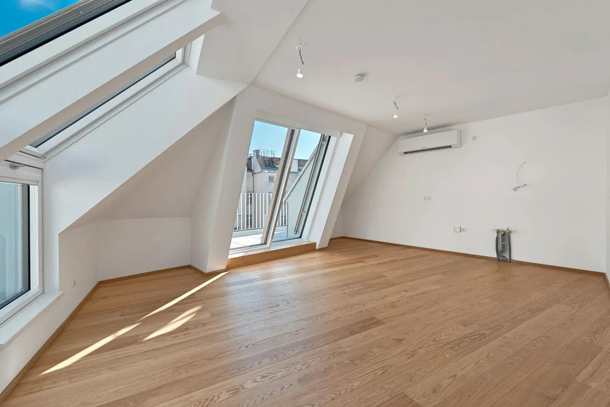 THE TEMPTATION - Vorsorgewohnung - Dachgeschosstraum - 2 Zimmer mit großzügiger Freifläche und Rundumblick - Bild 1