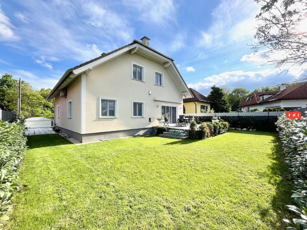 Charmantes 225m² Einfamilienhaus mit Wohnkeller, Terrasse, Klimaanlage in nächster Nähe zur Donauinsel - Pachtgrundstück - Bild 1