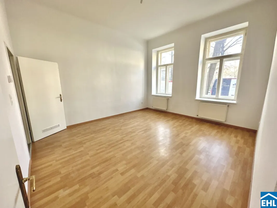 Ruhige 3-Zimmer-Altbauwohnung! - Bild 1