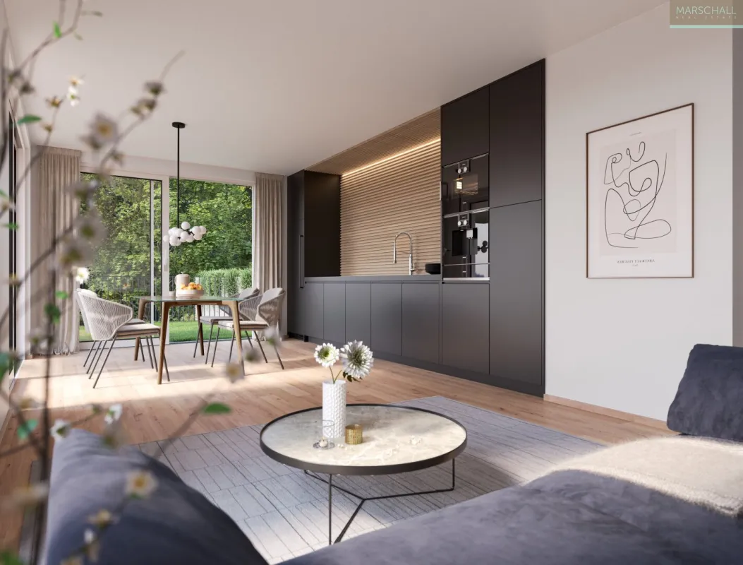 ERSTBEZUG - Attraktive 1-Zimmer-Wohnung mit Balkon in Döbling - Bild 1
