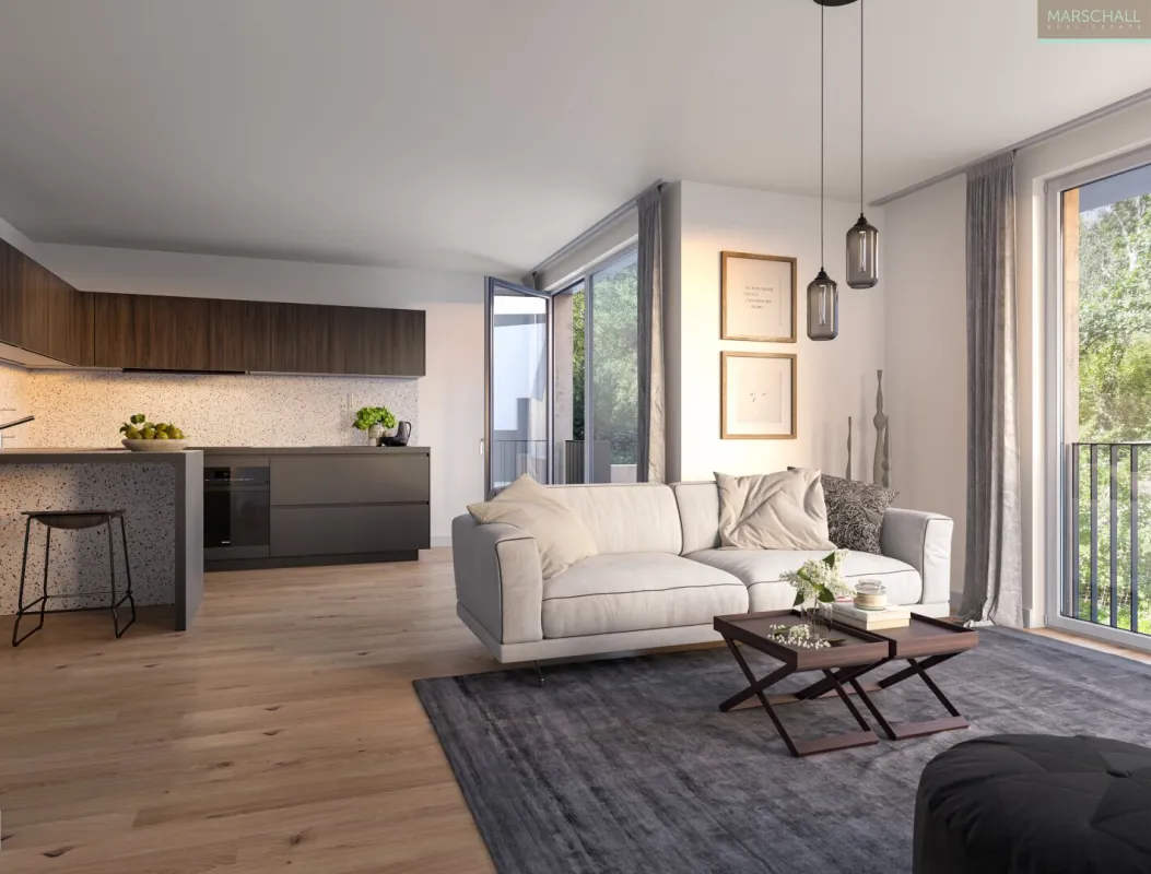 ERSTBEZUG - Moderne 2-Zimmer-Wohnung mit Balkon in Döbling - Bild 1