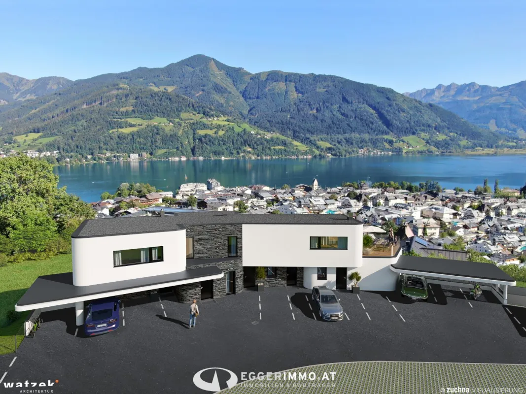 Neubauprojekt "Seeblick Residenz": 5 Luxuswohnungen mit traumhaftem Weitblick auf den Zeller See - Bild 1