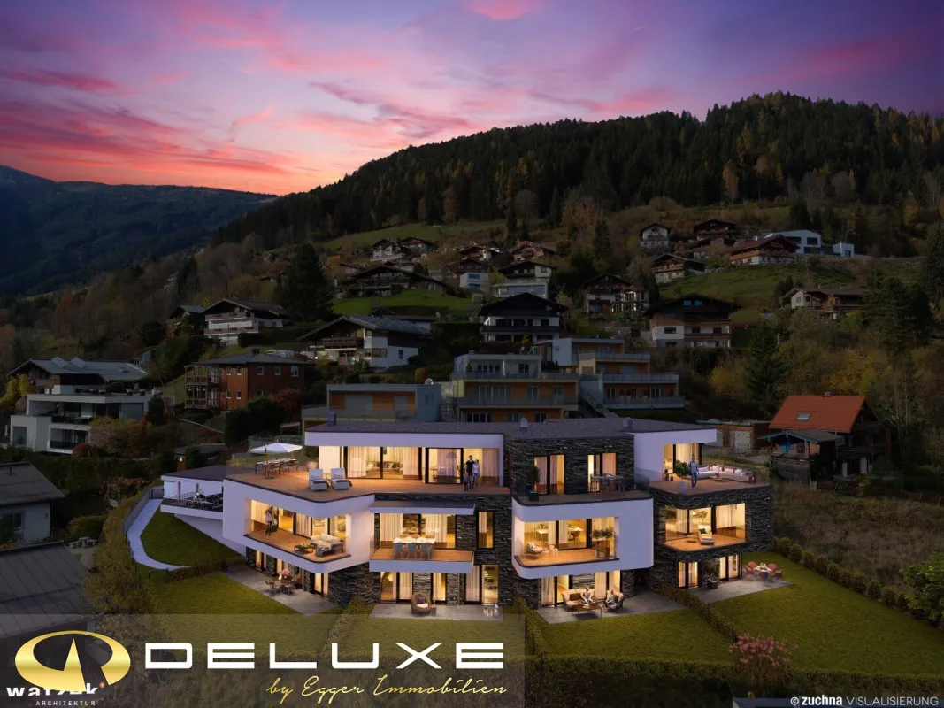 Neubauprojekt "Seeblick Residenz": 5 Luxuswohnungen mit traumhaftem Weitblick auf den Zeller See - Bild 1