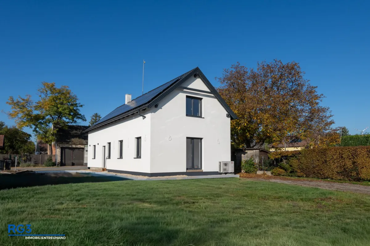 Energiebewußt: Neuwertiges Einfamilienhaus mit großem Garten - Bild 1