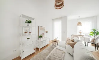 Grün investieren, urban profitieren – 2 Zimmer mit Balkon