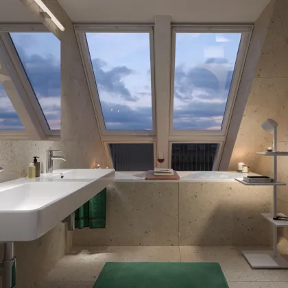 Nachhaltiges Wohnen beim Yppenplatz - Großzügige Dachgeschosswohnung - 3-Zimmer-Wohntraum - Bild 2