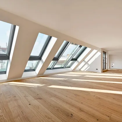 LUXUS-PENTHOUSE DIREKT AM NASCHMARKT! Grandiose Dachterrasse mit traumhaften Wienblick! - Bild 2