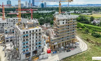 Ende 2026! Provisionsfreie 2-Zimmer Wohnung mit Balkon ins Grüne - Donauzentrum und Alte Donau Nähe!