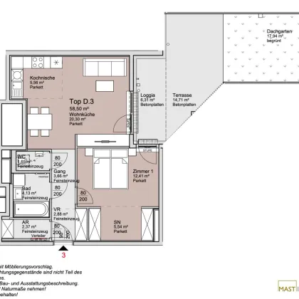 *Provisionsfrei* 2-Zimmer Wohnung mit Garten ab Ende 2026! - Bild 2