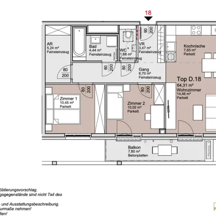 An der Schanze - 3 Zimmer Wohnung mit Balkon - Bild 2