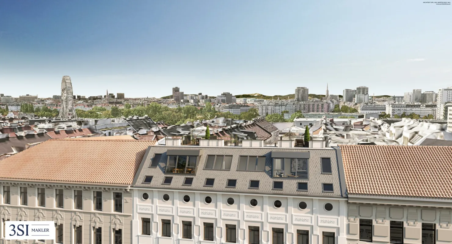 Baubewilligter Rohdachboden in beliebter Lage nahe dem Prater und der Messe-Wien - Bild 1