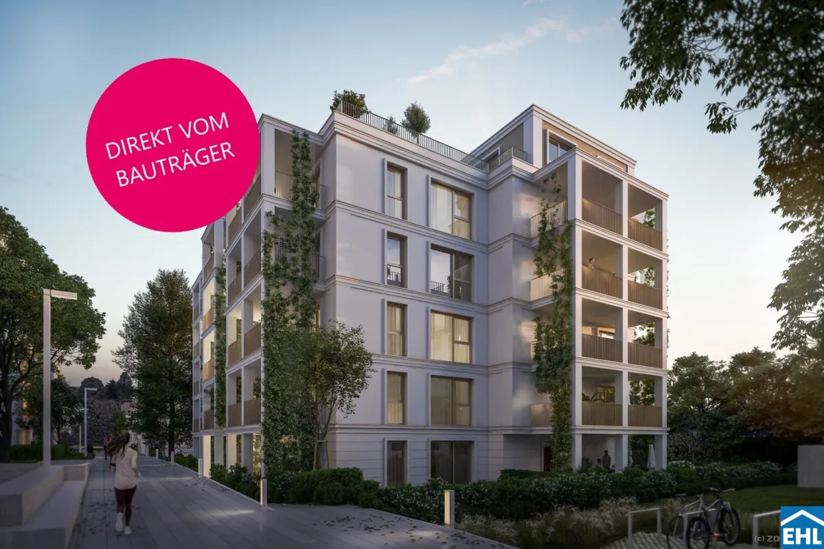 Investment in Wiens begehrtes Cottageviertel: Die STADTVILLEN Wilhelminenberg - Bild 1